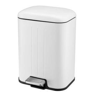 Kosz łazienkowy na śmieci NUBO 5L biały